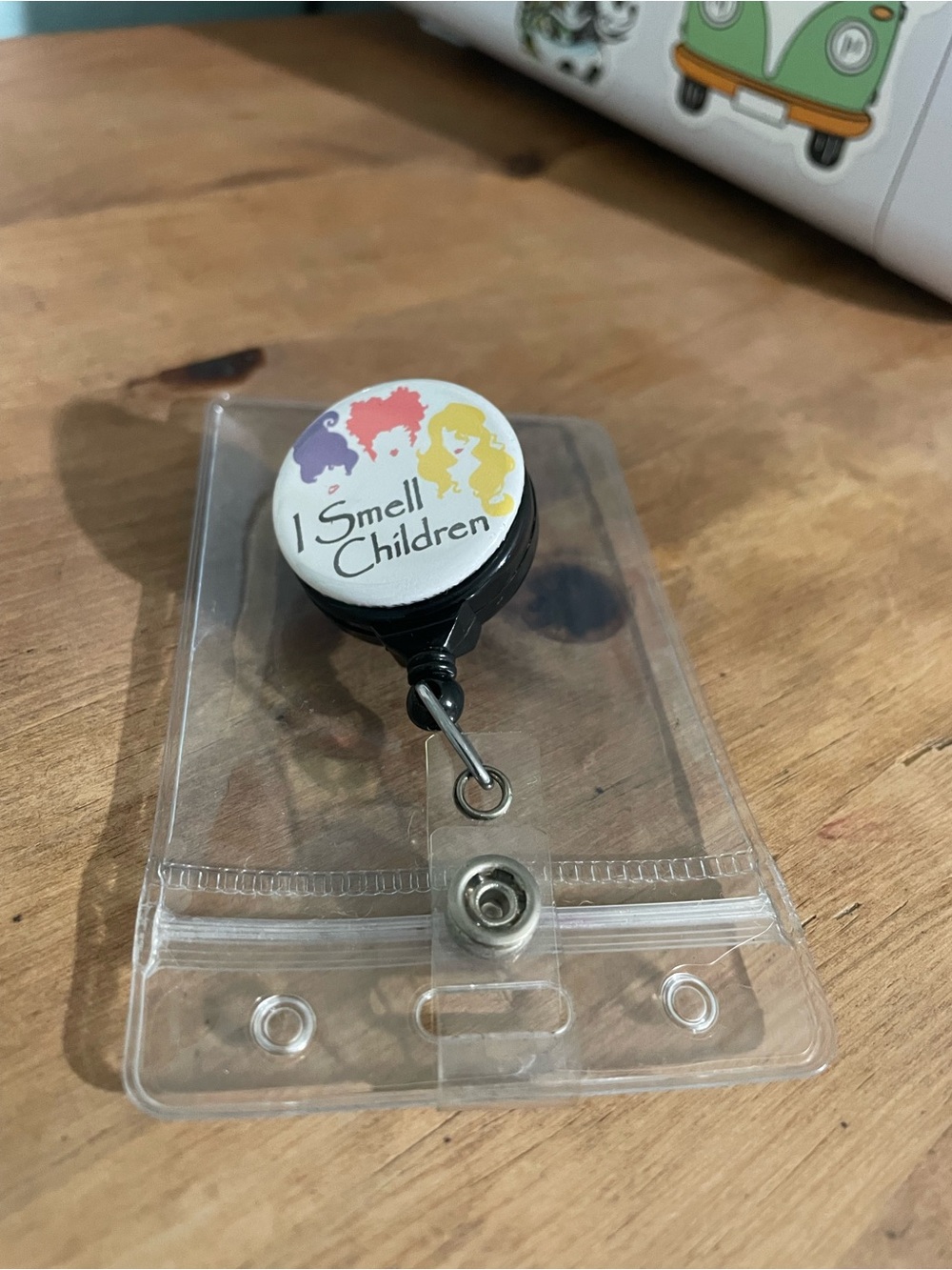 I Smell Children Retractable Badge Reel Holder